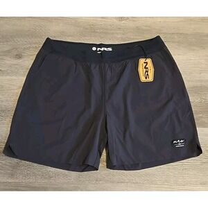 NRS Women's Beda Board Shorts Size 12 Jet Black NEW